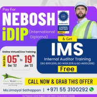 Ultimate Offer on NEBOSH IDIP in UAE
